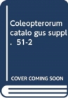 Coleopterorum catalo gus suppl.  51-2 - Book