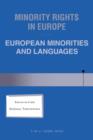 Minority Rights in Europe:European Minorities and Languages - Book