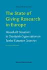 The State of Giving Research in Europe : Household Donations to Charitable Organizations in Twelve European Countries - Book