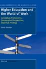 Higher Education and the World of Work : Conceptual Frameworks, Comparative Perspectives, Empirical Findings - Book