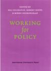 Working for Policy - Book