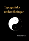 Typografiska undersokningar - Book