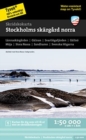 Stockholms skargard - norra - ice-skating map - Book