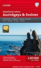 Lofoten: Austvagøya - Svolvær - Høyfjellskart - Book