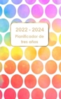 Planificador mensual de 3 anos 2022-2024 : Calendario de 36 meses planificador de tres anos 2022-2024, cuaderno de citas, organizador de horarios mensuales, diario - Book