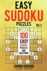 Easy Sudoku Puzzles : 100 Easy Sudoku Puzzles And Solutions - Book