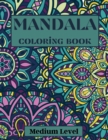 Mandala Coloring Book Medium Level - Book