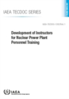 Development of Instructors for Nuclear Power Plant Personnel Training - Book