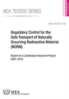 Regulatory Control for the Safe Transport of Naturally Occurring Radioactive Material (NORM) - Book