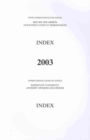 Index 2003 - Book