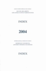 Reports of Judgments, Advisory Opinions and Orders : 2004, Index Reports - Book