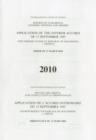 Reports of Judgments, Advisory Opinions and Orders : Application of the Interim Accord of 13 September 1995 (The Former Yugoslav Republic of Macedonia v. Greece) Order of 12 March 2010 - Book