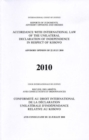 Accordance with international law of the unilateral declaration of independence in respect of Kosovo : advisory opinion of 22 July 2010 - Book