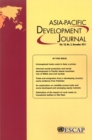 Asia-Pacific Development Journal : Volume 18 December 2011 - Book