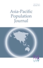 Asia-Pacific Population Journal, 2012, Part 2 - Book