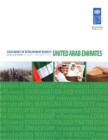 Assessment of development results : United Arab Emirates - evaluation of UNDP contribution - Book