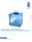 Evaluation of UNDP contribution to strengthening electoral systems and processes - Book