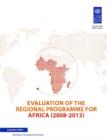 Evaluation of the regional programme for Africa (2008-2013) - Book