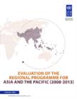 Evaluation of the regional programme for Asia and the Pacific (2008-2013) - Book