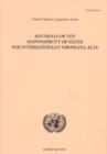 Materials on the responsibility of states for internationally wrongful acts - Book