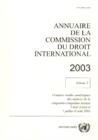 Annuaire de la commission du droit international : Volume 2, Part 2, 2003 - Book