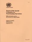 Report of the Special Committee on Peacekeeping Operations : 2010 Substantive Session (22 February, 19 March 2010) - Book