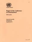 Report of the Conference on Disarmament : 2010 Session - Book