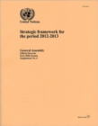 Strategic Framework for the Period 2012-2013 - Book