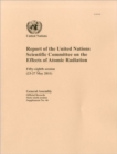 Report of the United Nations Scientific Committee on the Effects of Atomic Radiation - Book