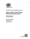 Report of the United Nations Joint Staff Pension Board - Book