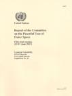 Report of the Committee on the Peaceful Uses of Outer Space : fifty-sixth session (12-21 June 2013) - Book