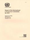 Report of the International Civil Service Commission for the year 2013 - Book