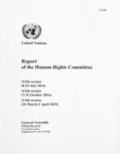 Report of the Human Rights Committee : 111th session (8-25 July 2014) 112th session (7-31 October 2014) 113th session (16 March-2 April 2015) - Book