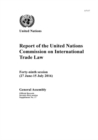 Report of the United Nations Commission on International Trade Law : forty-ninth session (27 June - 15 July 2016) - Book