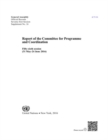 Report of the Committee for Programme and Coordination : fifty-sixth session (31 May - 24 June 2016) - Book