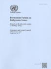 Permanent Forum on Indigenous Issues : report on the eleventh session (7-18 May 2012) - Book