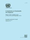 Commission on Sustainable Development : report on the twentieth session (15 May 2011 and 20 September 2013) - Book