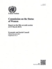 Commission on the Status of Women : report on the fifty-seventh session (4-15 March 2013) - Book