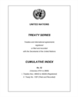 Treaty Series Cumulative Index Number 52 - Book
