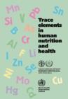 Trace elements in human nutrition and health - Book