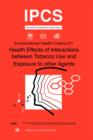 Health Effects of Interactions Between Tobacco Use and Exposure to Other Agents - Book