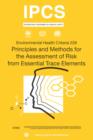 Principles and Methods for the Assessment of Risk from Essential Trace Elements - Book
