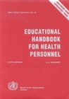 Educational Handbook for Health Personnel - Book
