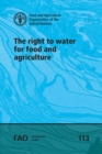The right to water for food and agriculture - Book
