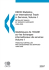 OECD Statistics on International Trade in Services 2007, Volume I, Detailed tables by service category - eBook