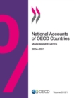 National Accounts of OECD Countries, Volume 2013 Issue 1 Main Aggregates - eBook
