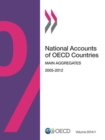 National Accounts of OECD Countries, Volume 2014 Issue 1 Main Aggregates - eBook