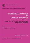 Statistical Methods in Cancer Research : Design and Analysis of Cohort Studies v. 2 - Book
