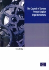 The Council of Europe French-English legal dictionary - eBook