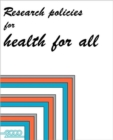 Research policies for health for all - Book